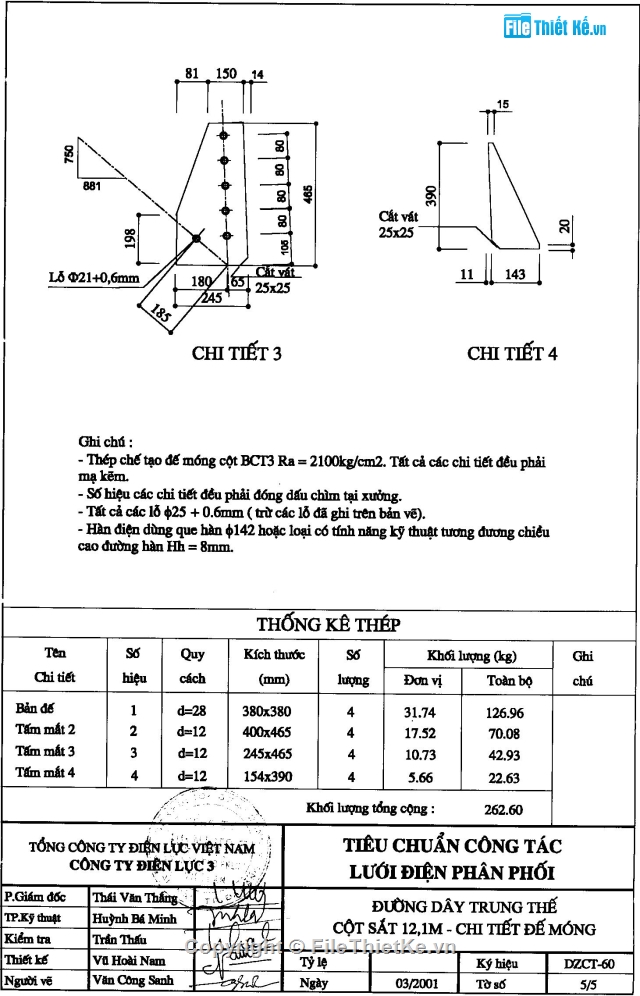 Bản vẽ autocad,dây trung áp,đường dây trung thế,đế móng